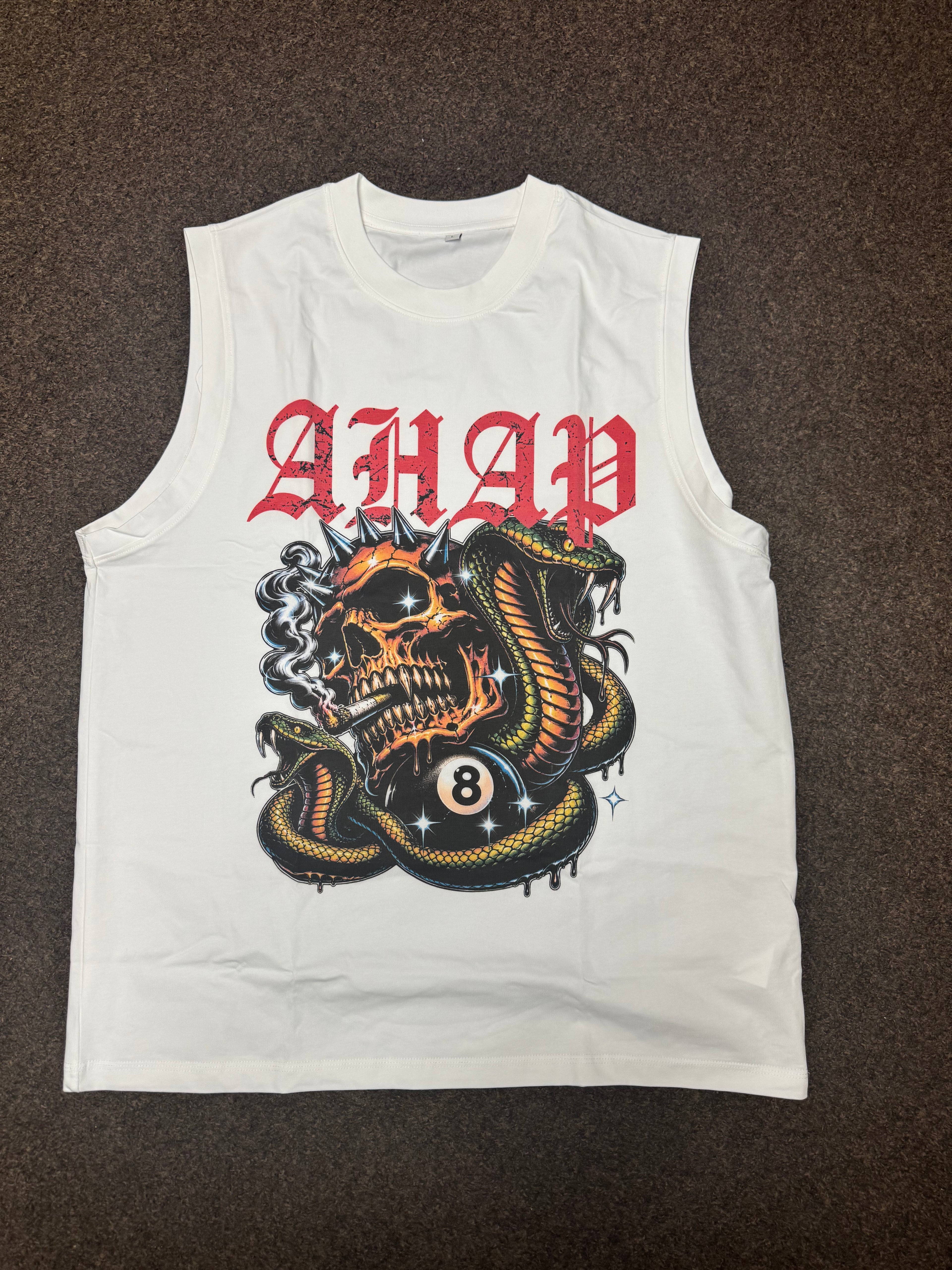 Snake & Skull Sleeveless Tee